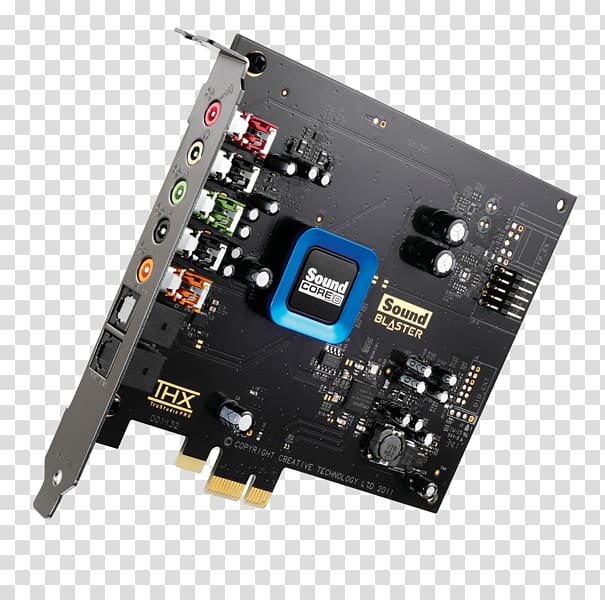 Sound Cards & Audio Adapters Creative Sound Blaster Recon3D Creative Labs PCI Express, Soundblaster transparent background PNG clipart