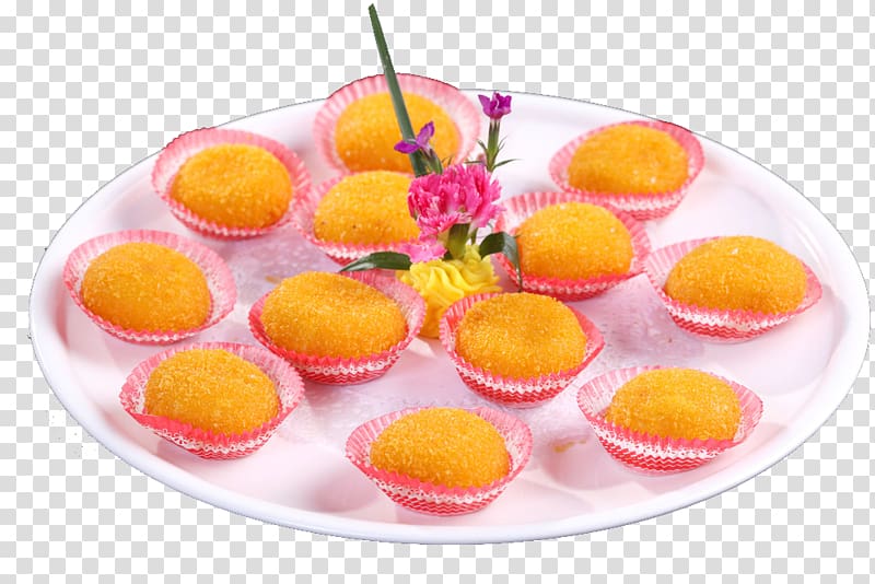 Pumpkin small cake transparent background PNG clipart