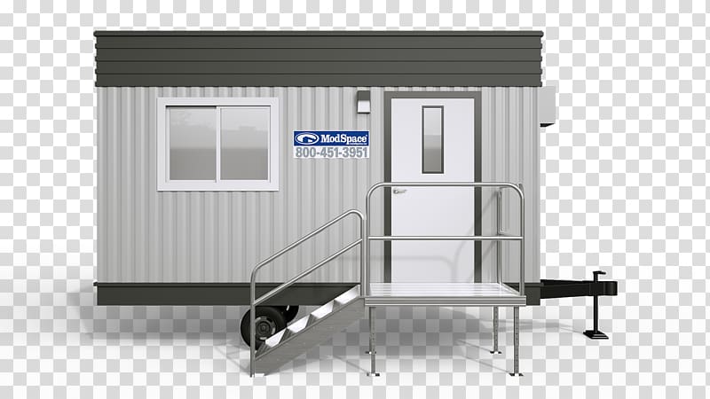 Mobile office Architectural engineering Modular building Trailer, building transparent background PNG clipart