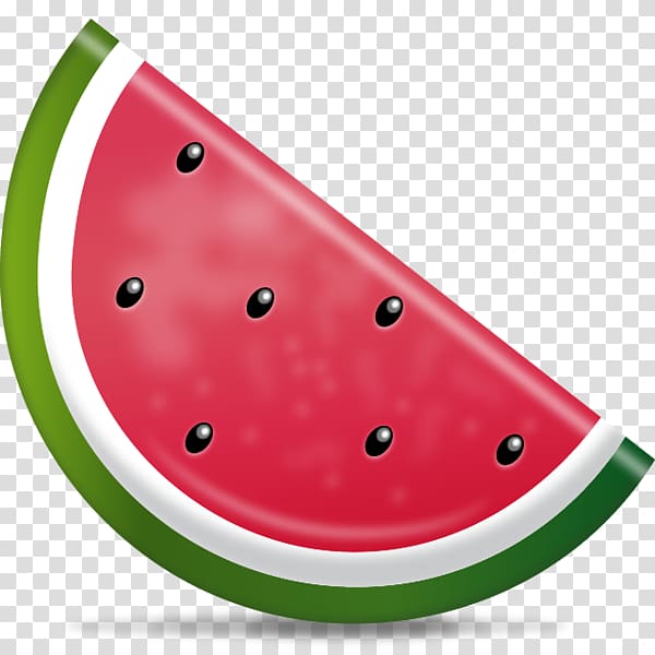 Emoji Watermelon Sticker iPhone Laptop, melon transparent background PNG clipart