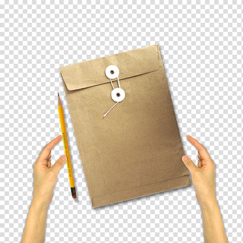 Paper bag Pencil Computer file, gesture,pencil,Kraft paper bags transparent background PNG clipart