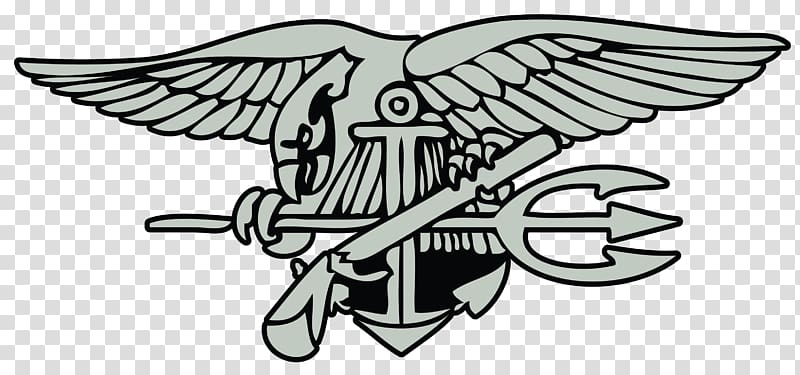 United States Navy SEALs Special Warfare insignia, united states transparent background PNG clipart