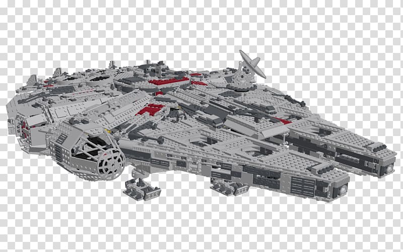 Battlecruiser, Millennium falcon transparent background PNG clipart