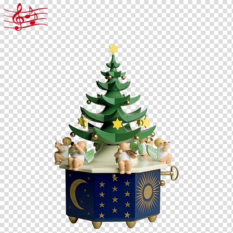 Christmas tree Music Boxes Wendt & Kühn Melody, christmas tree transparent background PNG clipart