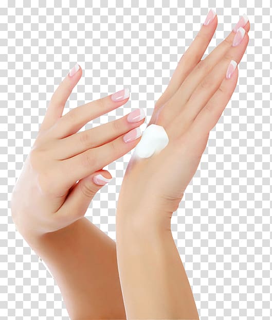 person's hands, Lotion Cream Icon, Apply a hand cream transparent background PNG clipart