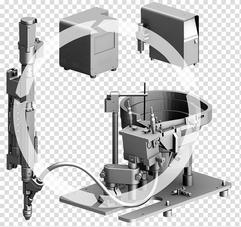 Machine Screwdriver Industry, machining of parts transparent background PNG clipart