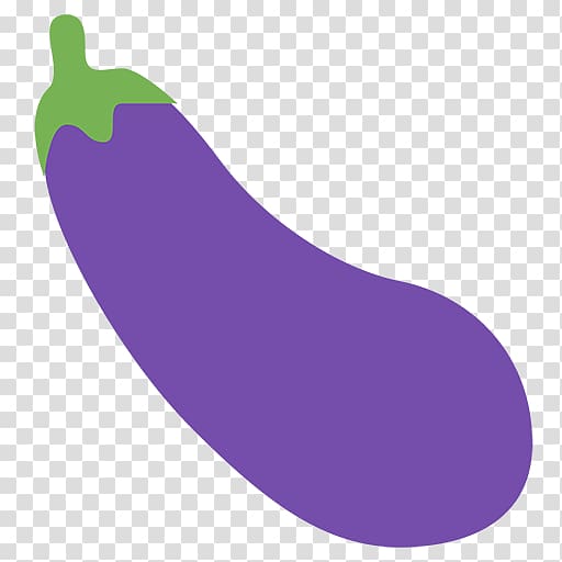 Emojipedia Eggplant Vegetable Sticker, eggplant emoji transparent background PNG clipart