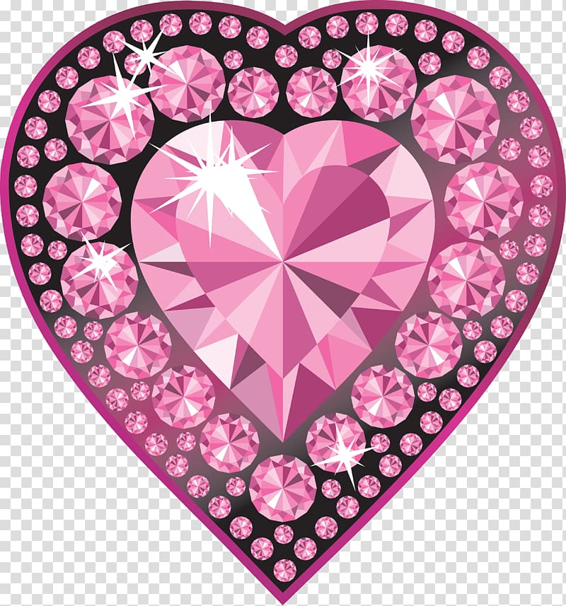 Love Desktop , Heart Shaped Diamond transparent background PNG clipart
