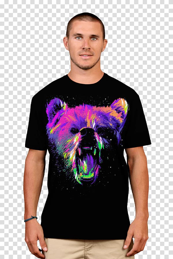 Printed T-shirt Clothing Design by Humans, ursa major transparent background PNG clipart