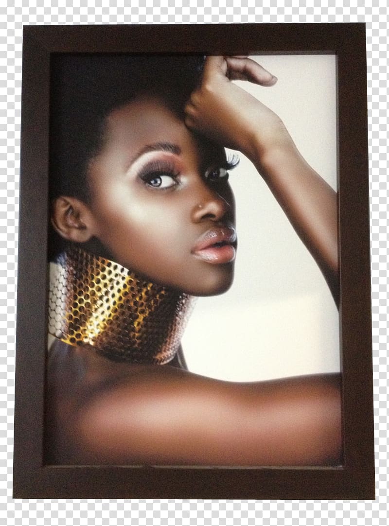 Dark skin Black is beautiful Female African American, fiat transparent background PNG clipart