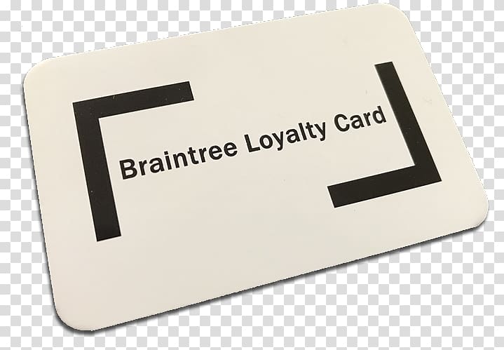 Braintree Brand Loyalty program Discount card, Loyalty Card transparent background PNG clipart