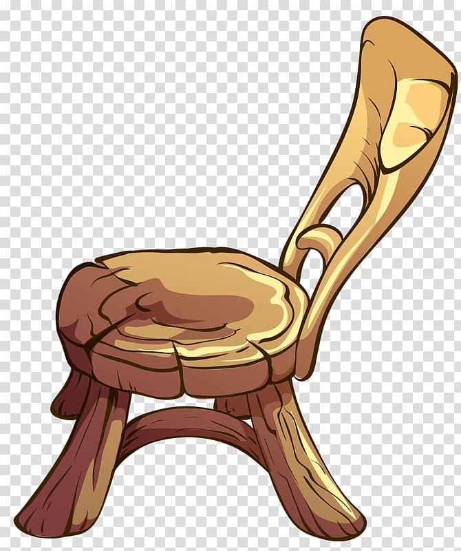 Chair Cartoon Wood Chair Transparent Background Png Clipart Hiclipart