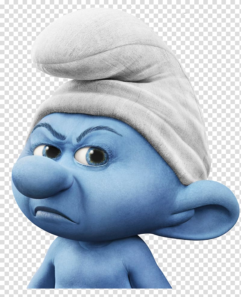 Grouchy Smurf Smurfette Gutsy Smurf Papa Smurf The Smurfs, smurfs transparent background PNG clipart