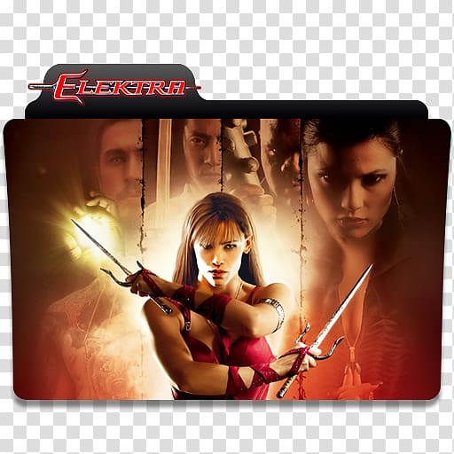 Elektra Daredevil Jennifer Garner Bullseye Stick, Daredevil transparent background PNG clipart