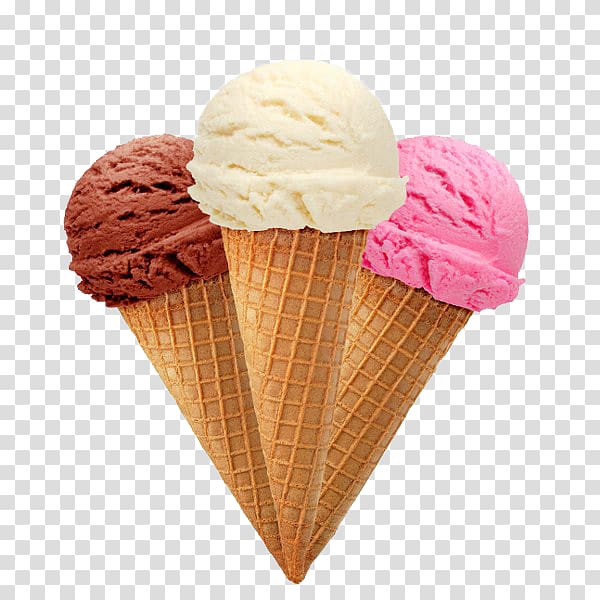 Ice Cream Cones Chocolate ice cream Strawberry ice cream, ice cream transparent background PNG clipart