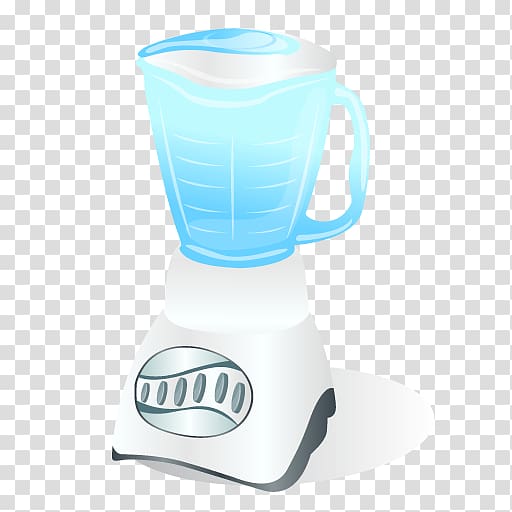 white and blue blender illustration, small appliance cup kettle home appliance, Blender Mixer transparent background PNG clipart