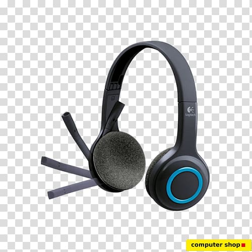 Microphone Logitech H600 Headset Wireless USB, Wireless Headset for PC transparent background PNG clipart