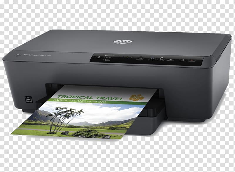 Hewlett-Packard HP Officejet Pro 6230 Printer Inkjet printing, hewlett-packard transparent background PNG clipart