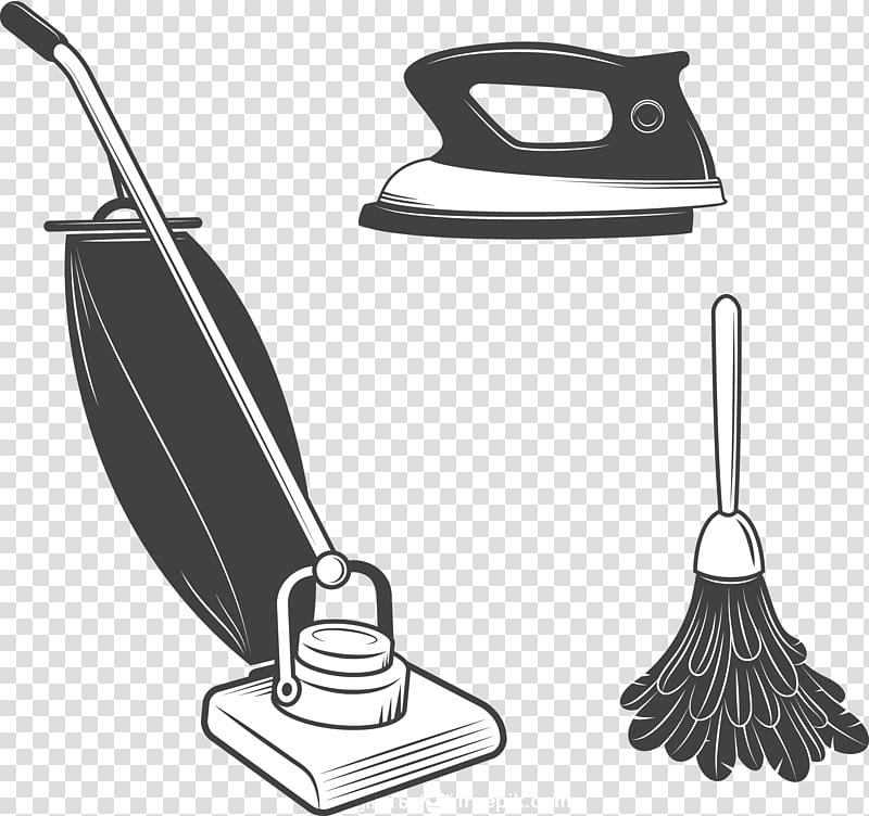 Vacuum cleaner Cleaning Mop , Vacuum cleaner mop iron transparent background PNG clipart