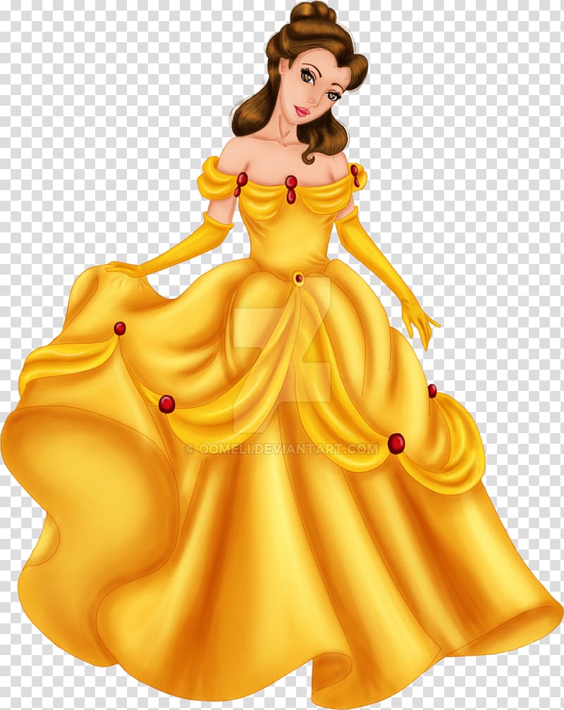 Belle Beast Cogsworth Disney Princess , Disney Princess transparent background PNG clipart