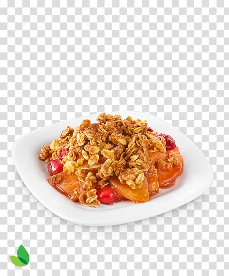 Apple crisp Vegetarian cuisine Recipe Tart, apple transparent background PNG clipart