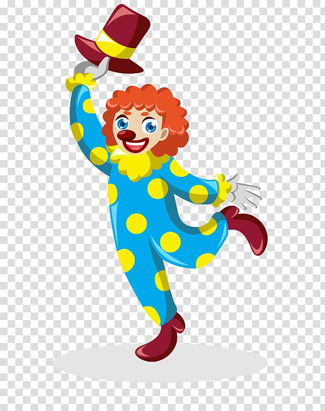 Clown Cartoon Circus Icon, clown transparent background PNG clipart