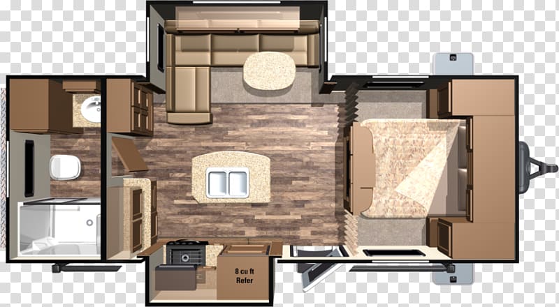 Campervans Caravan Floor plan Interior Design Services, bedroom floor lamp transparent background PNG clipart