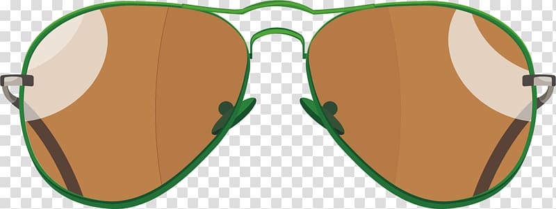 Goggles Sunglasses , Brown sunglasses transparent background PNG clipart