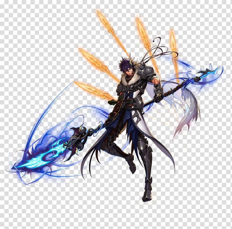 Dungeon Fighter Online Nexon Lancer Spear Action game, spear transparent background PNG clipart