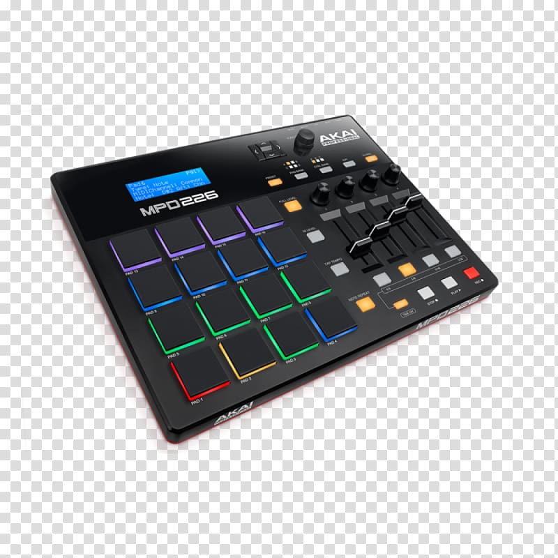 Music Production Controller MIDI Controllers Akai Musical Instruments, pad transparent background PNG clipart