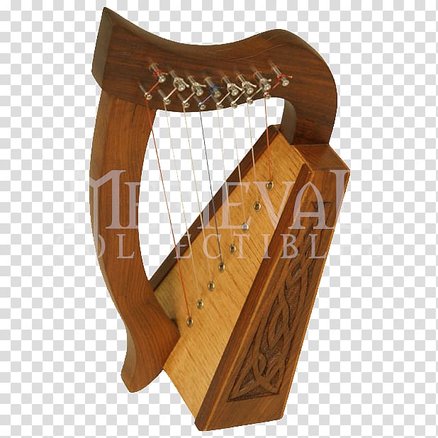 Celtic harp Lyre String Musical Instruments, harp transparent background PNG clipart