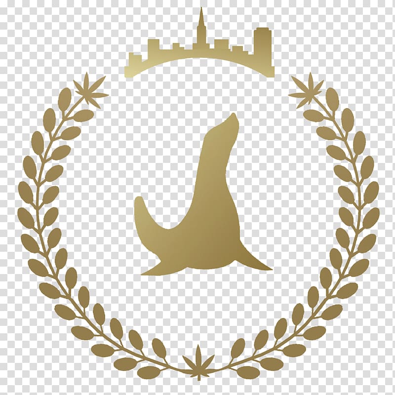 Gold Street San Francisco Kush Cannabis, Seal transparent background PNG clipart