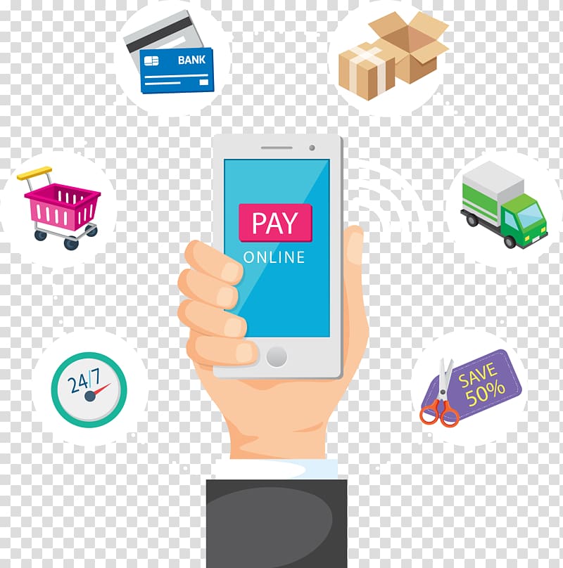 pay online smartphone application, Digital marketing E-commerce payment system E-commerce payment system World Wide Web, hand-painted online payment transparent background PNG clipart