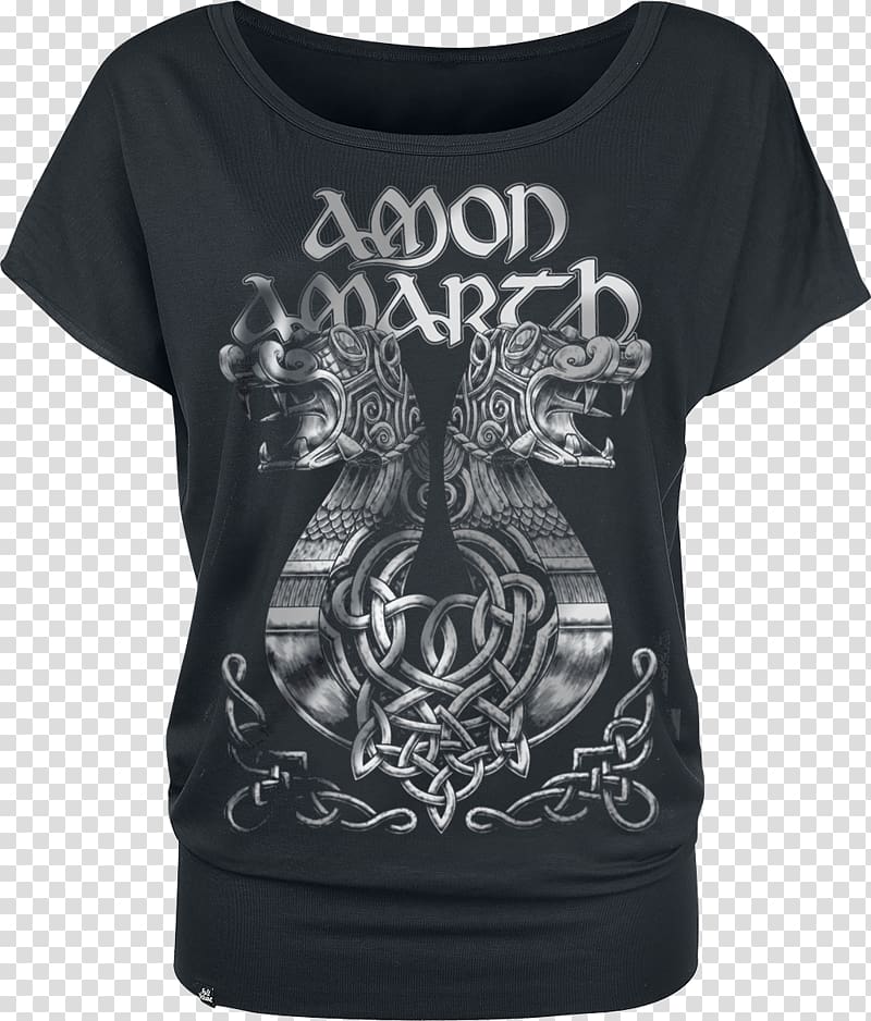 T-shirt Hoodie Sleeve Amon Amarth Surtur Rising, Amon Amarth transparent background PNG clipart