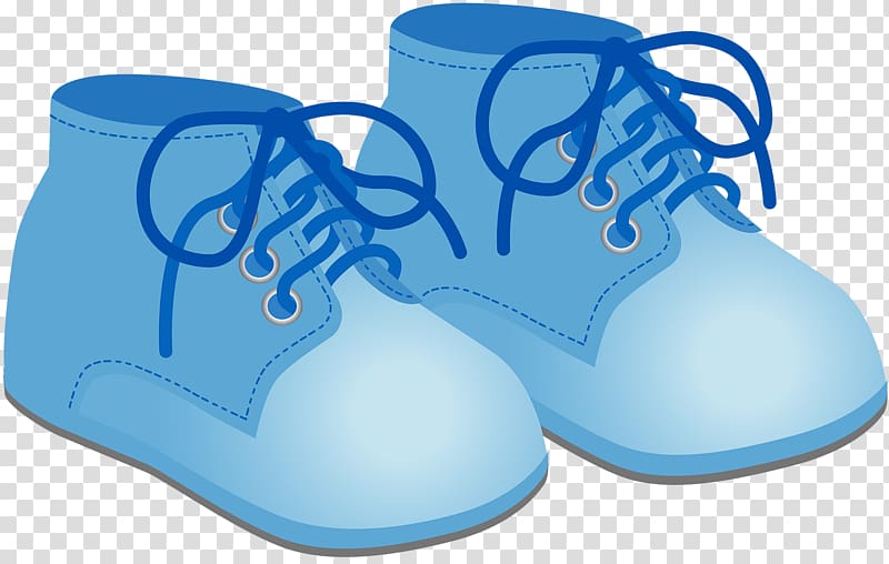 baby blue baby shoes
