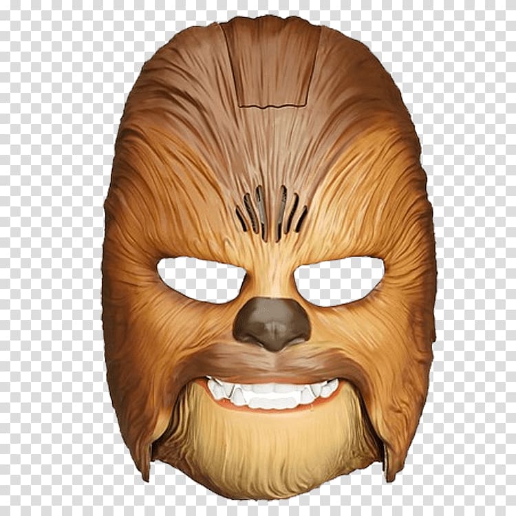 Chewbacca Mask Lady Star Wars Wookiee, mask transparent background PNG clipart