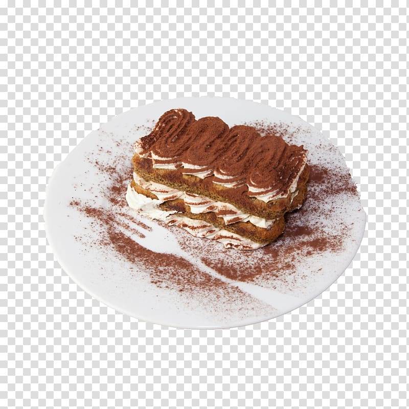Tiramisu Chocolate Frozen dessert Whipped cream, chocolate transparent background PNG clipart