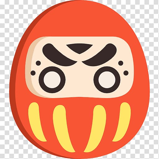 Daruma doll Computer Icons Japanese , japanese transparent background PNG clipart