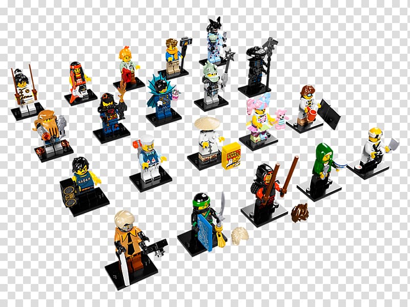 Lego Minifigures LEGO 71019 Minifigures THE LEGO NINJAGO MOVIE, toy transparent background PNG clipart