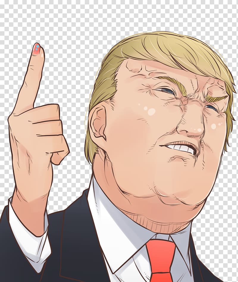 Donald Trump United States Anime Mangaka, topic transparent background PNG clipart
