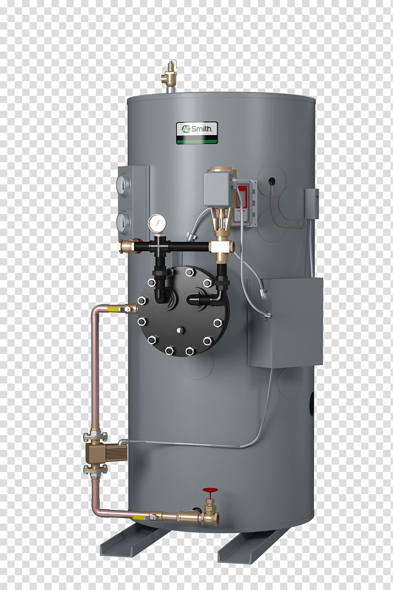 Water heating A. O. Smith Water Products Company Manufacturing Boiler, hot water transparent background PNG clipart
