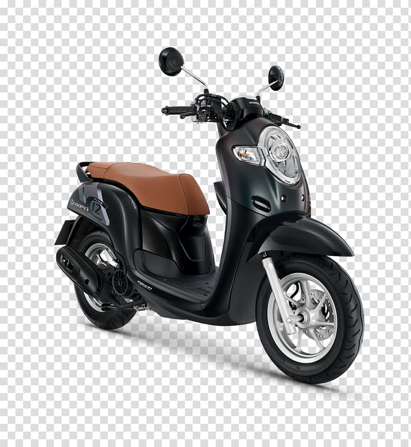 Honda CHF50 Scooter Motorcycle Honda City, Honda Scoopy transparent background PNG clipart