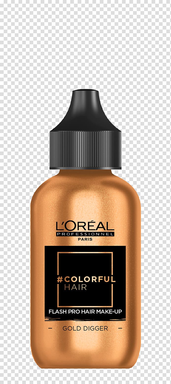 L'Oréal Professionnel LÓreal Hair Capelli Make-up, gold digger transparent background PNG clipart