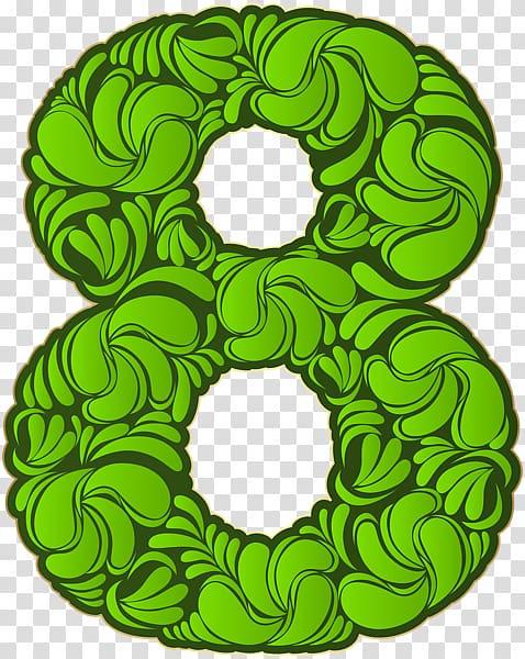 Symbol , Number Eight transparent background PNG clipart