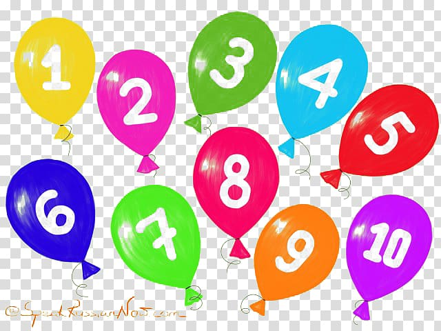 Learn counting numbers Word Child, Word transparent background PNG clipart