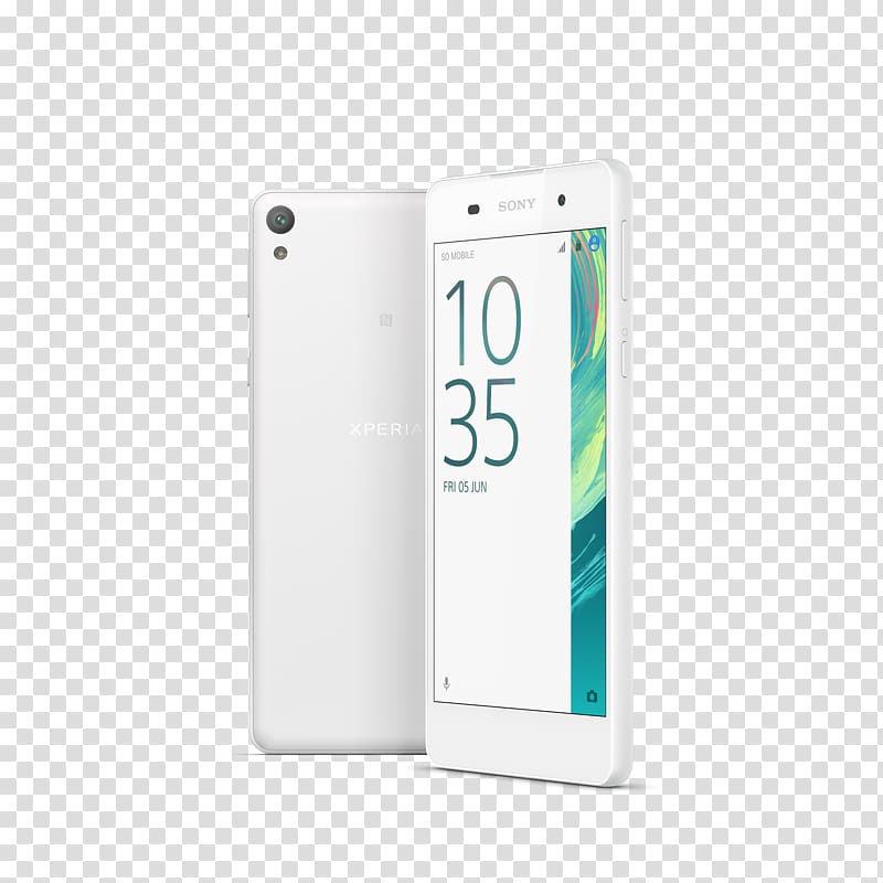 Smartphone Sony Xperia XA White Sony Xperia E5 White Feature phone, smartphone transparent background PNG clipart