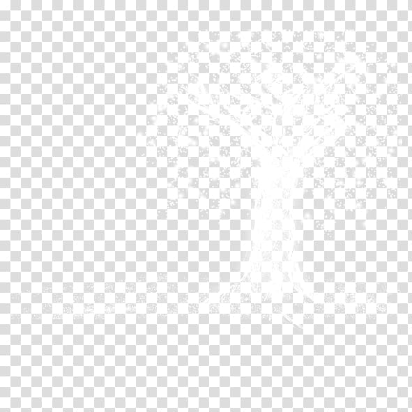 Black and white Line Angle Point, Silver Tree transparent background PNG clipart