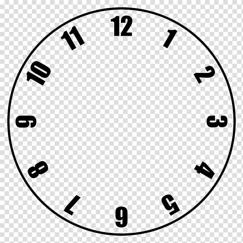 round black clock , Clock face Template , Clock Templates transparent background PNG clipart