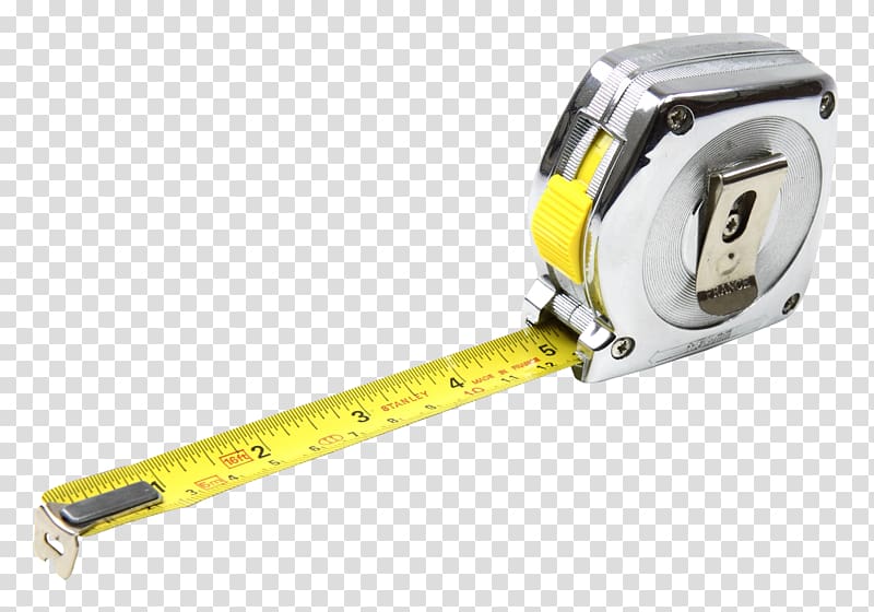 silver tape measure, Tape measure Measurement Adhesive tape Measuring instrument Inch, Centimeter Tape transparent background PNG clipart