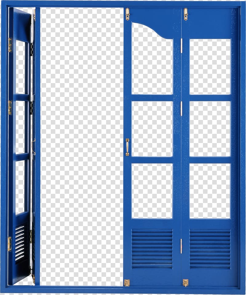 blue sliding door , Door handle Window u884cu653fu66f8u58eb u7af9u5ca1u54f2u4e8bu52d9u6240, Dark blue door transparent background PNG clipart